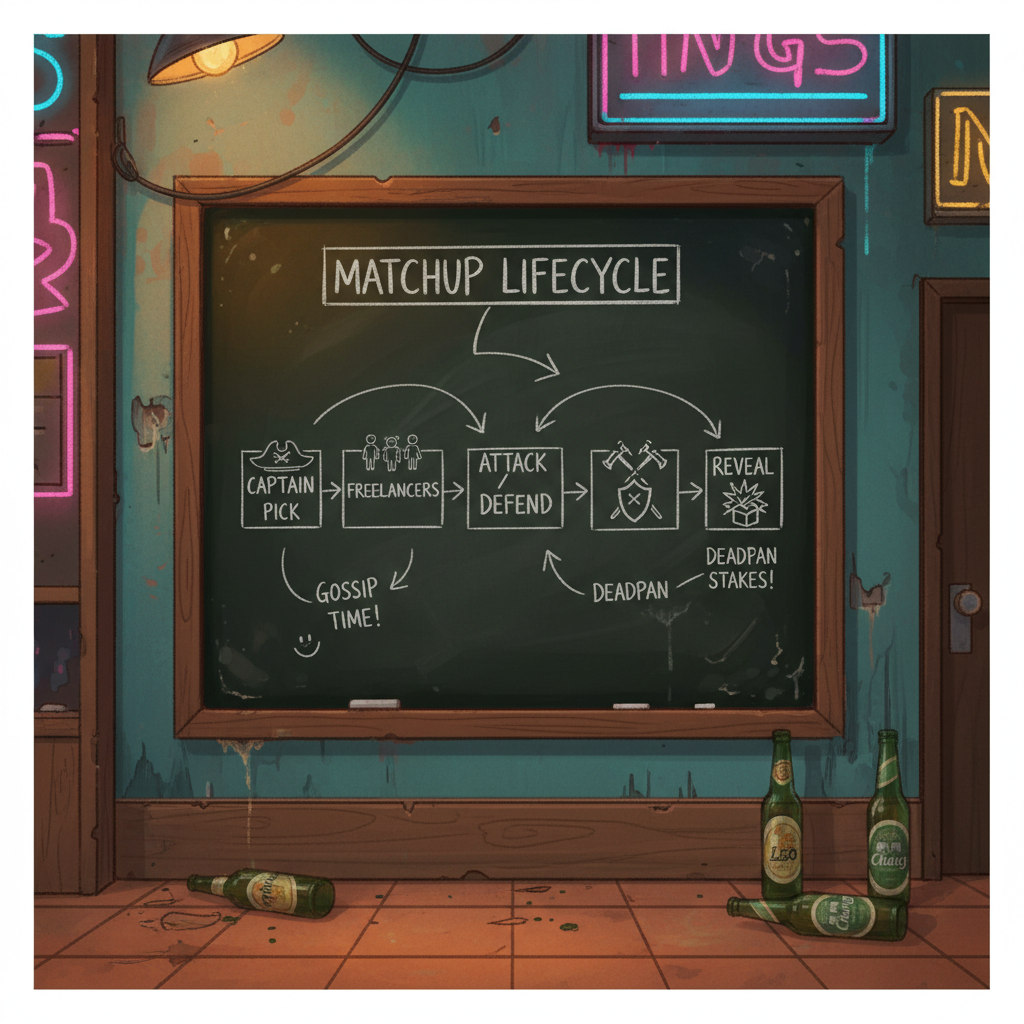 Matchup flow chart